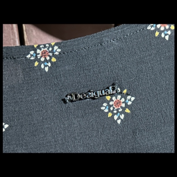 Desigual Gelia Bohemian Patchwork Handkerchief Midi Dress Size EU40/US 6 - NWT - Picture 12 of 16